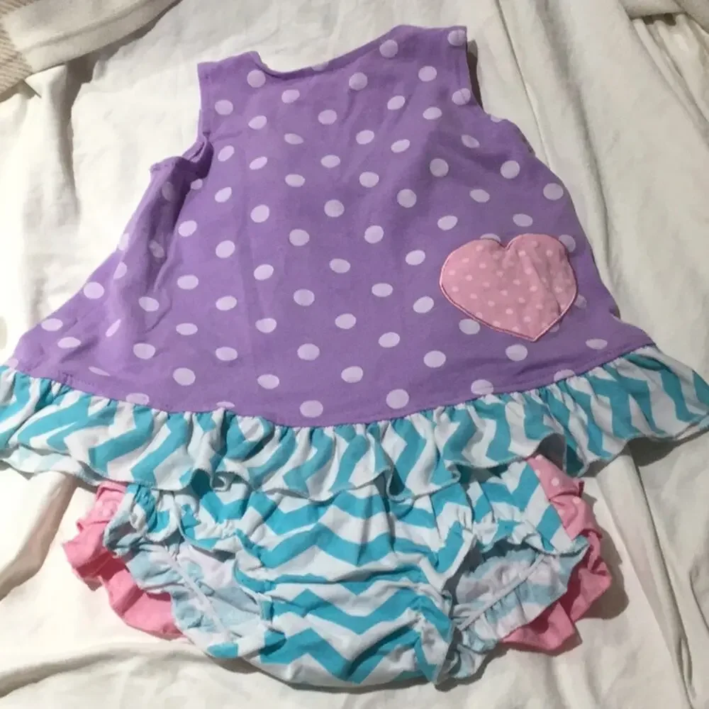 pastel swing open top back ruffled diaper cover